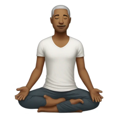 Meditação  sticker