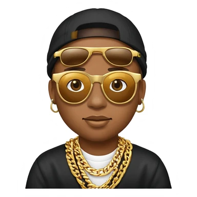 I'm just want a emoji like rapper sticker