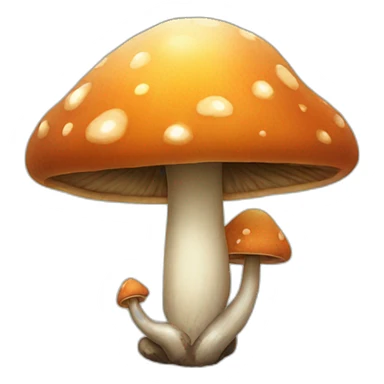 fungi person sticker
