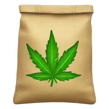 weed bag sticker