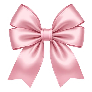 pastel pink bow sticker