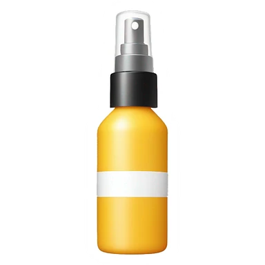 spray skincare bottle sticker