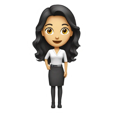 presentation designer woman sticker