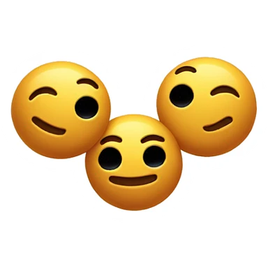 3 balls on top of each other sticker