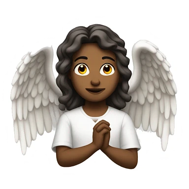 Biblically accurate angel sticker