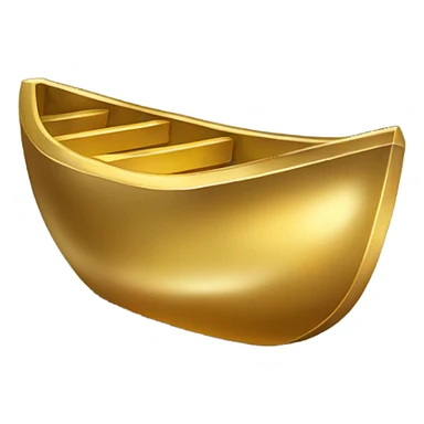 Chinese gold ingot  sticker