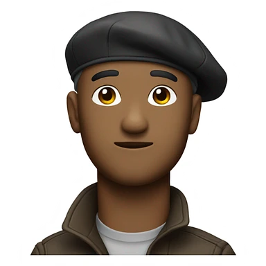 Beret sticker