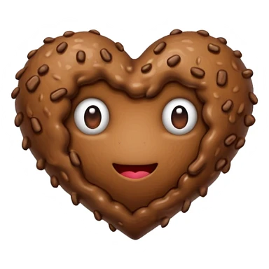 Caca noeux coeur sticker