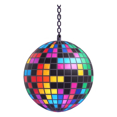 disco ball sticker