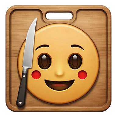 cutting board dark sticker