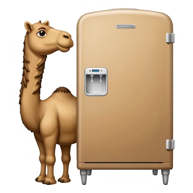 Fridge Camel  sticker