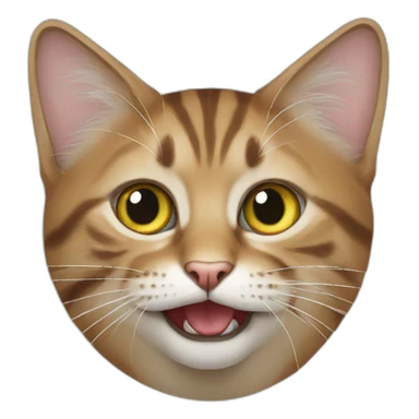 Crazy-russian-cat sticker