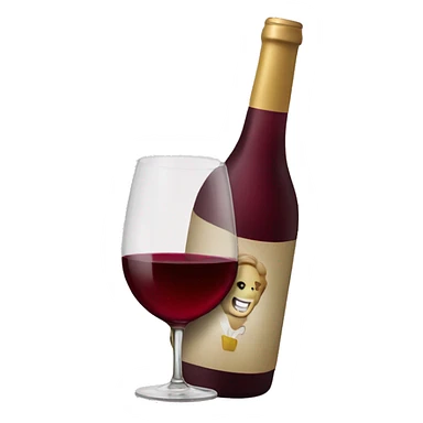 Cheers wine sticker