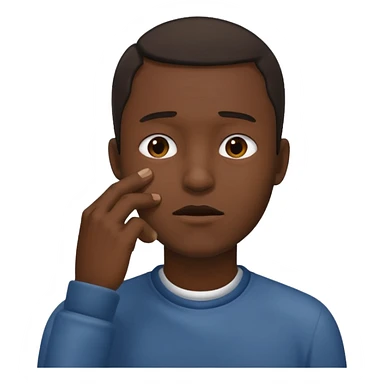 Man with Hand around throat sticker