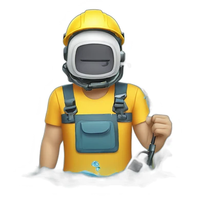 Repairing a drowned gadget sticker