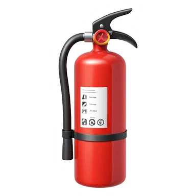 Fire extinguisher  sticker