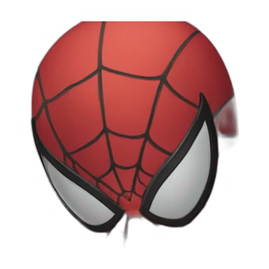 sad spider man sticker