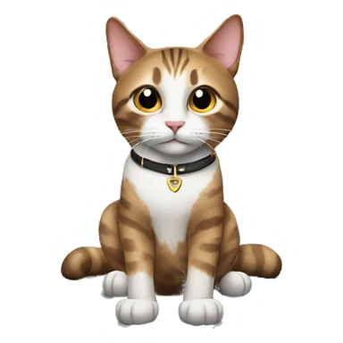 Cat on a private jet sticker