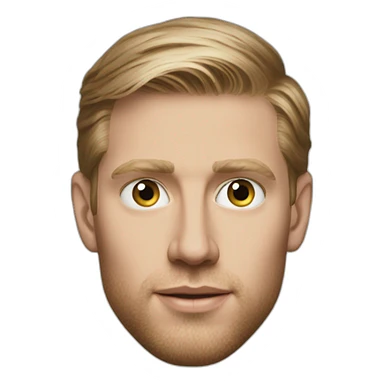 eric trump potrait sticker