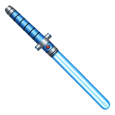 blue laser saber sticker