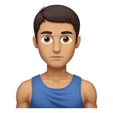 skinny ancient greek man sticker