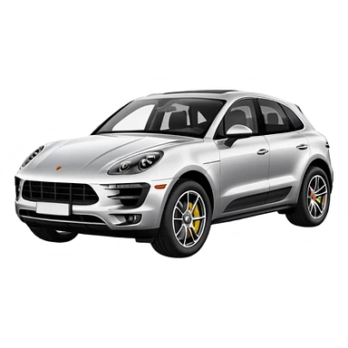 Porsche Macan car sticker