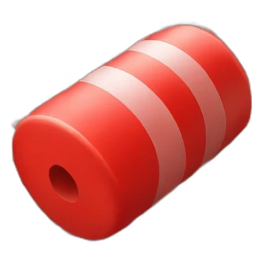 red-and-white-cylinder sticker