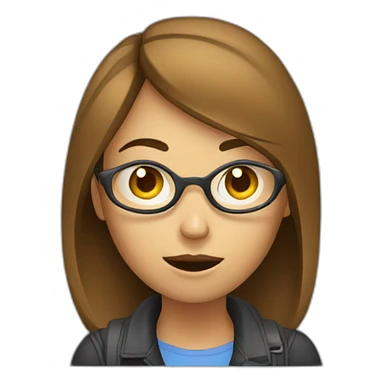 confused-female-programmer-with-laptop sticker