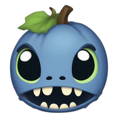 stich haloween sticker