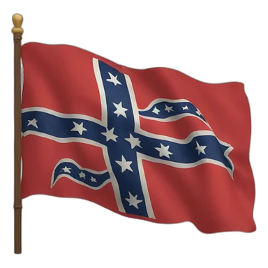 georgia flag sticker
