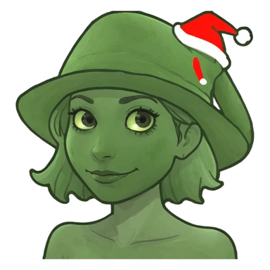 Fourth of July girl sticker