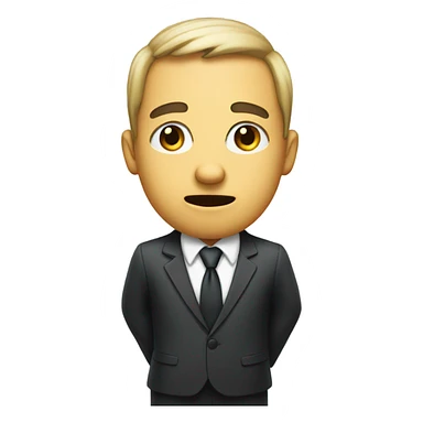 😬👀👔 sticker