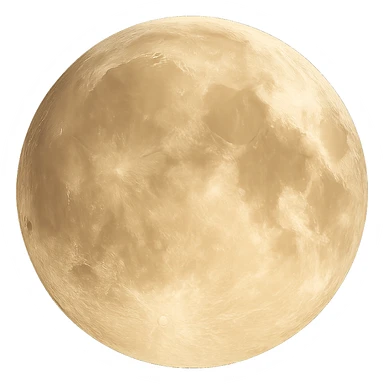 aesthetic moon lamp, no background sticker