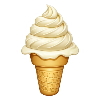 vanilla gelato sticker