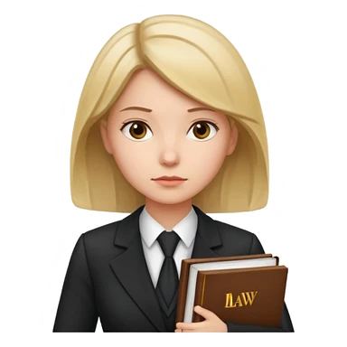 girl lawyer sticker