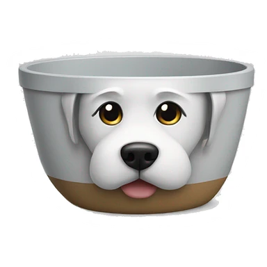 Water ina dogs bowl sticker