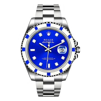 rolex wysadzany diamentami sticker