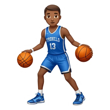 basketball player sticker