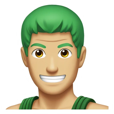 flirty zoro sticker