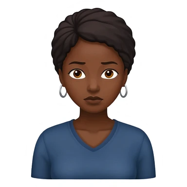 Black puritan slave female sticker