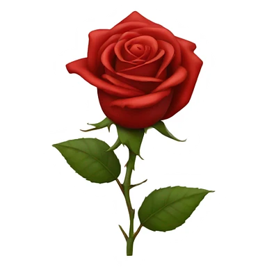 red rose over cross sticker