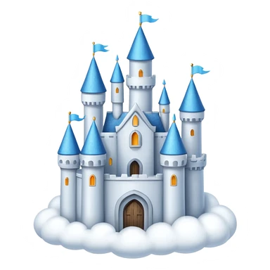cloud castle sticker