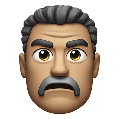 Make a strong angry guy sticker