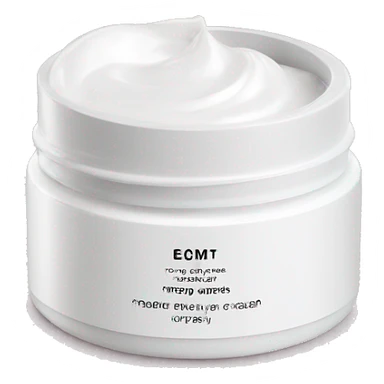 body moisturizer cream pot with label sticker