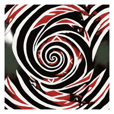 The Maori flag sticker