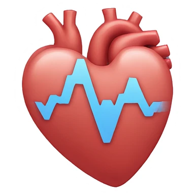 Cardiac ultrasound emoji sticker