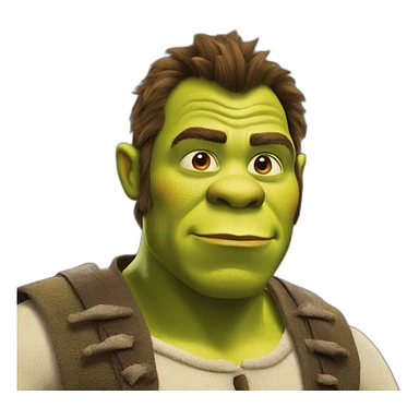shrek hot sticker