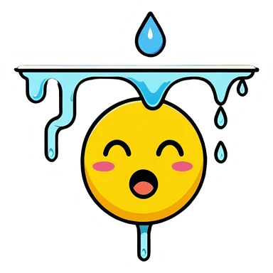 Crying emoji sticker
