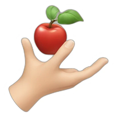 hand throw iphone sticker