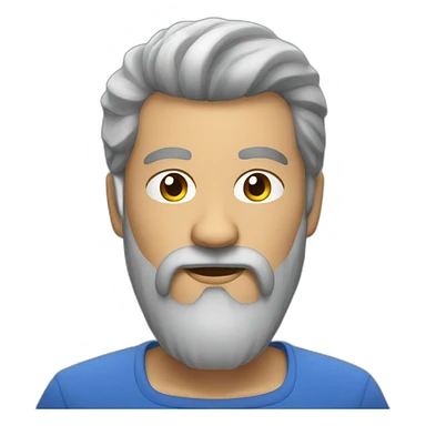 Kung fu Man Grey beard sticker